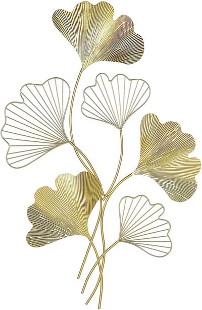 INDIUM - Wanddecoratie - Goud - Metaal