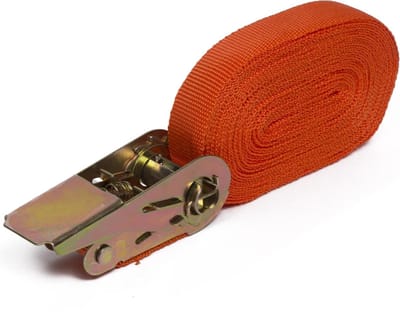 Benson Spanband met ratel - 7.5 meter - 350 kg capaciteit - rood