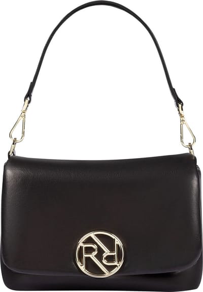 ROECKL Leren Schoudertas Soho Crossover Mini Black Zwart