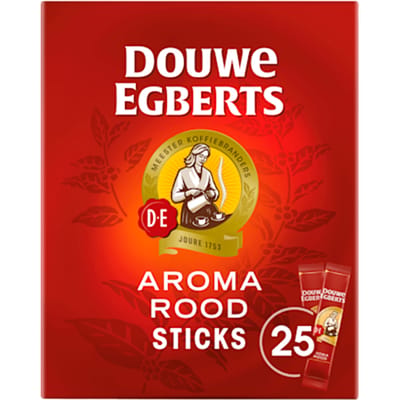 Aroma rood oploskoffie sticks