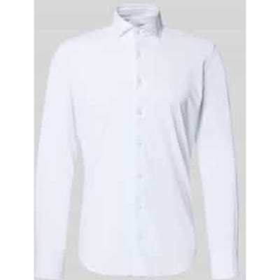 Overhemd Seidensticker slim fit cutaway boord wit