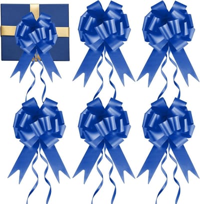 30 Stuks Diepblauwe Cadeaubogen voor Trouwen en Verjaardagen - Decoratieve Strikken voor Cadeauverpakking en Versiering