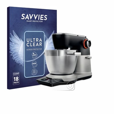 Savvies - Screenprotector voor Bosch MUMS8Z - Folie Beschermfolie transparant 18 Stuks