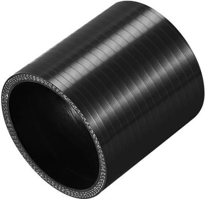 Allecto - Universele Auto Koppeling - Siliconen Turbo Pijp - Zwart