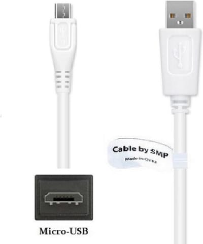 OneOne 0,95m Micro USB kabel. Witte laadkabel. Oplaadkabel snoer past op Samsung Galaxy A2 Core, A10 (niet voor A10e), A10s, SM-A107, A3 (A300 / A310) uit 2016, A5 (A500 uit 2014 / A510 uit 2016)