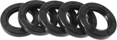 Dubbele Lip Olieafdichting 30x47x8mm - Hoge Druk Rubber NBR Afdichtingsring met Roterende Veer - Set van 5 Stuks voor Diverse Toepassingen