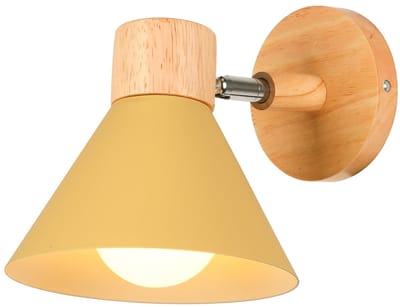 Wandlamp Moderne Binnen E27 Wandverlichting Verstelbare voor Slaapkamer Woonkamer Gang Geel