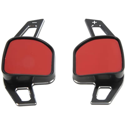 Aluminiumlegering Schakelpaddle Verlenging voor A3 S3 8V A4 S4 A5 S5 B8.5 A6 S6 A7 S7 C7 Q5 Q7 zwart