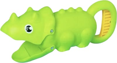KimDo - Strand schep speelgoed - Dinosauriër groen - Zandbak - strandspeelgoed - Kinderen - Zandspeelgoed jongens en meisjes - Zomer - Spelen - Sneeuwballenmaker
