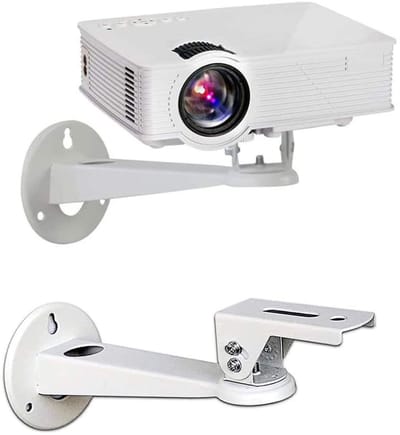 Allecto - Projector Muurbevestiging - Heavy Duty - 360 Graden Draaibaar - Aluminiumlegering - Muurhouder voor Projector - Geschikt voor Thuisgebrui...