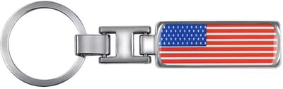 CHPN - Sleutelhanger van Amerika - Amerikaanse vlag - Sleutelhanger - Keychain - America - Cadeau - Vlag - USA Keychain