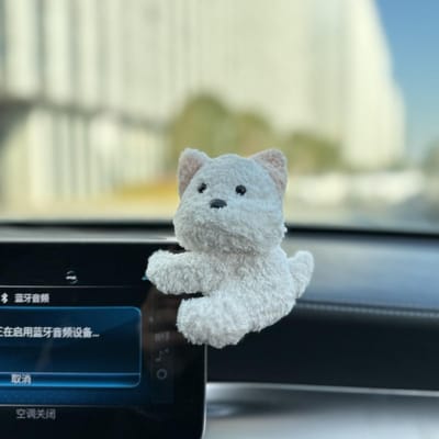 Schattige auto-ornamenten, clips voor het centrale bedieningsscherm, pluche speelgoed, auto-displays, poppen, decoratieve items