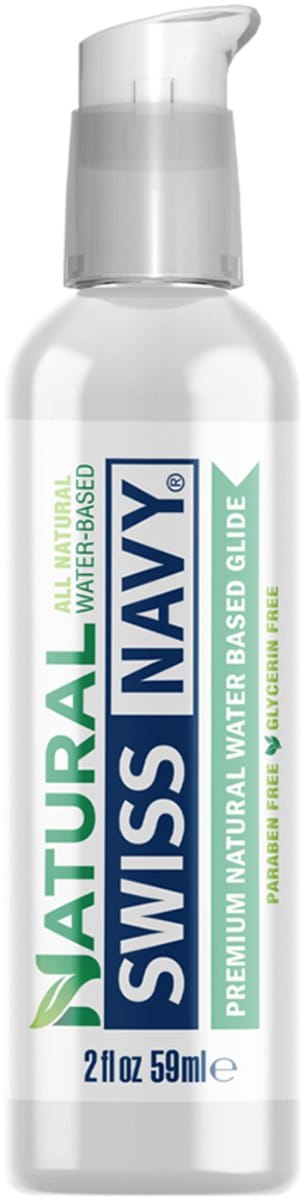 Swiss Navy Natural - Glijmiddel op Waterbasis - Alleen Natuurlijke Ingrediënten 59 ml