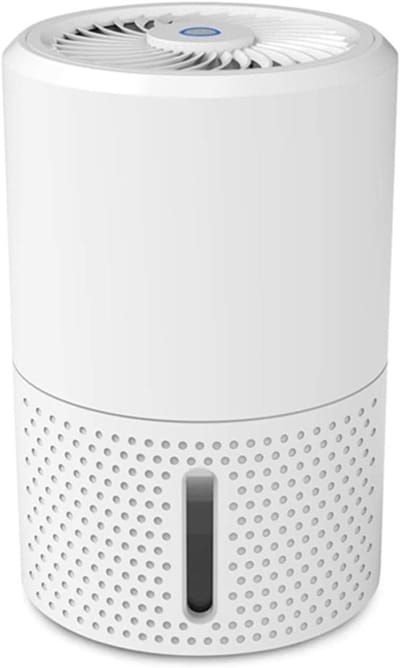 Luchtontvochtiger - Vochtvreter - Droge Lucht Creëren - Stille Werking - 900ml Tank - Wit