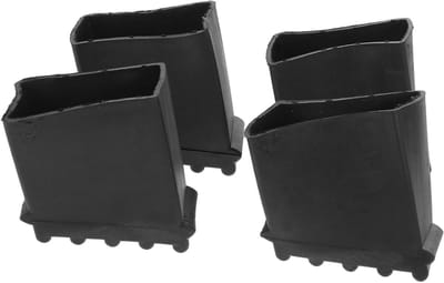 Laddervoeten - Vervangende doppen - Ladder Stabiliteit - Antislip Grip - 8 Stuks - Zwart