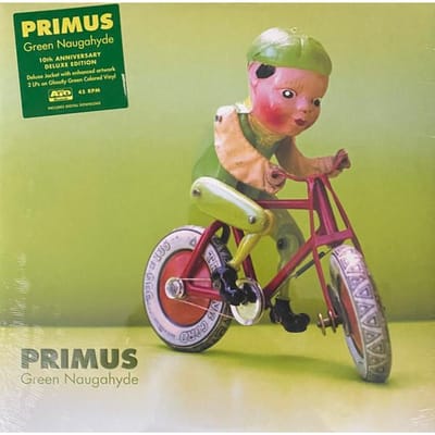 Disque LP PRIMUS - Green Naugahyde 880882456214 Prawn Song 2021 US Rock brown