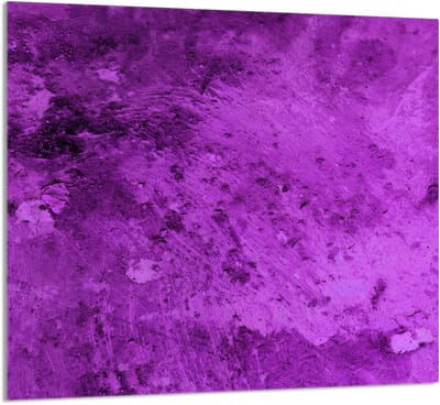 TMK ArtDeko Serie - Glazen Keukenpaneel - 65x60 cm - Fioletowa - Veelzijdige Toepassing