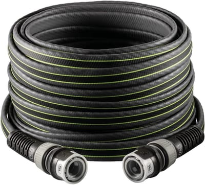 Tuinslang - Waterleidingslang Flexibel - Tuin Besproeien - Knikvrij en Lichtgewicht - 25 meter - Grijs/Lime