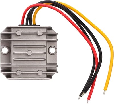 24V naar 12V Spanningstransformator, DC 18-36V Buck Converter, Waterdichte 120W 10A Vermogensomzetter voor Elektronische Toepassingen