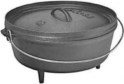 Gietijzeren Dutch Oven voor Kampvuren en Buiten Koken