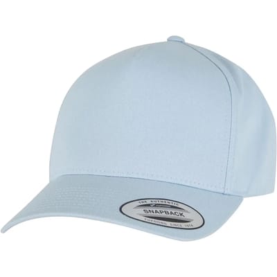 Flexfit - 5-Panel Curved Classic Snapback Pet - Blauw