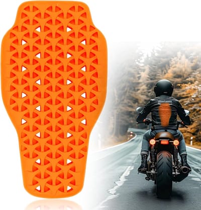 Verstelbare rugbeschermer voor motorfiets met gecertificeerde bescherming voor unisex volwassenen, ideaal voor veiligheid en comfort tijdens het rijden