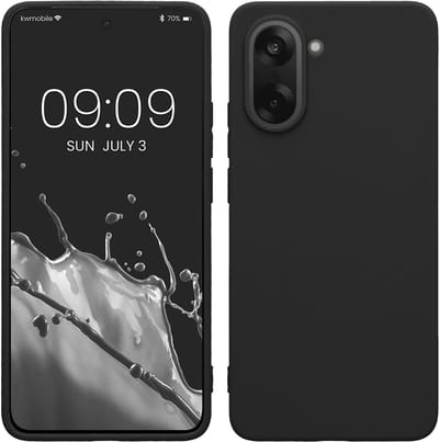 kwmobile telefoonhoesje geschikt voor OnePlus Nord CE5 - Hoesje voor smartphone - Back cover in mat zwart