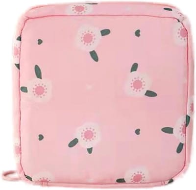 Menstruatietas Opbergtas - Maandverband Zakjes - Persoonlijke Hygiëne - Waterdichte Oxford Stof - 12 x 12 cm - Diverse Kleuren