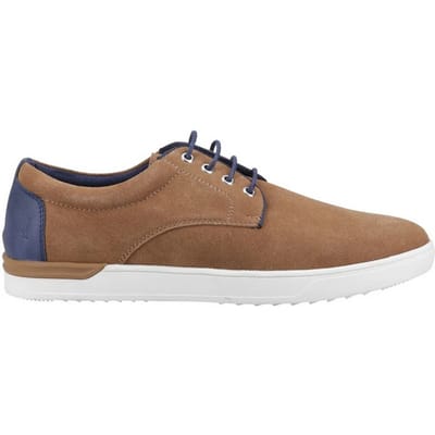 Hush Puppies Heren Joey Suède Veterschoenen (Tan)