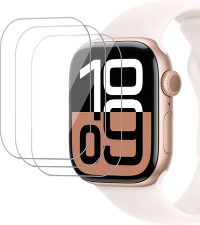 3x Geschikt voor Apple Watch Series 10 42mm Screenprotector - Folie Screen Protector Apple Watch Series 10 42mm