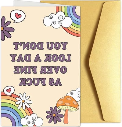 Allecto Plus - Grappige verjaardagskaart voor vrouwen met hoogwaardig design en envelop geschikt voor elke gelegenheid. Heeft u al gelachen vandaag?
