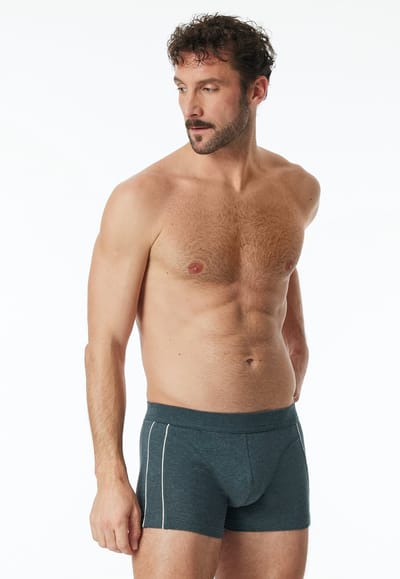 Schiesser – Comfort Fit - Short – 181842 – Blue Melange – Maat M