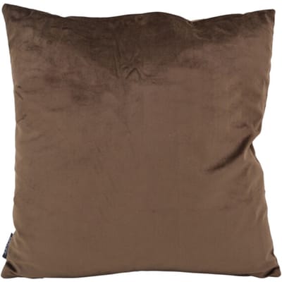 Sierkussen Abstract Velvet Bruin | 45 x 45 cm | Velvet/Polyester
