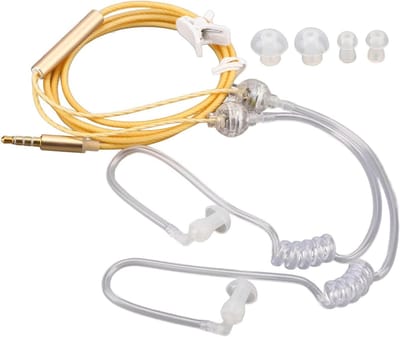 Dailygoods - Ergonomische Air Tube Hoofdtelefoon met Ruisonderdrukking