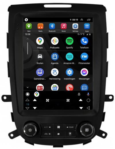 CarPlay autoradio geschikt voor Hyundai Santa Fe 2 | 2006 t/m 2012 | Tesla Style | Android 13 | Draadloos Apple CarPlay & Android Auto | 2GB + 32GB | Denago DNG-A439 | 9.7 inch | 2006 2007 2008 2009 2010 2011 2012 | Bluetooth & Wifi