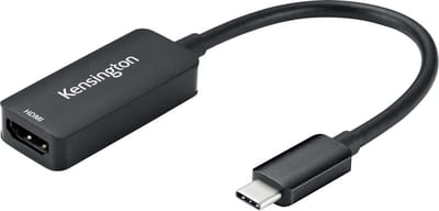 Kensington USB C naar HDMI Adapter - Ondersteunt 4K 120Hz of 8K 60Hz - Converter - Zwart