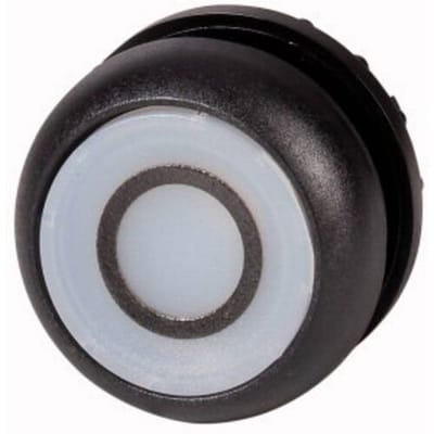 Eaton 216941 M22S-DL-W-X0 Verlichte druktoets Kunststof frontring Knop 1 stuk(s) Piece