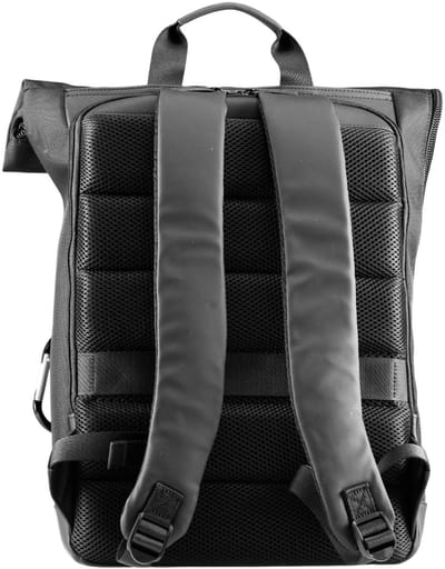 JOST Laptop rugzak Rugzak met laptopvak Balling Kurier Backpack Black Zwart