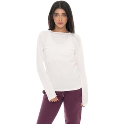 T-Shirt Lange Mouw Leone 1947 Woman Long Sleeves Never Without