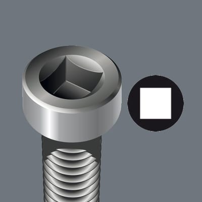 Vierkante Schroevendraaier - Speciaal Gereedschap - Meubel Montage - Ergonomische Greep - 2 x 300 mm