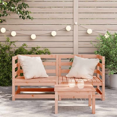 vidaXL - Tuinhoekbanken - 2 - st - 70x70x67 - cm - massief - douglashout