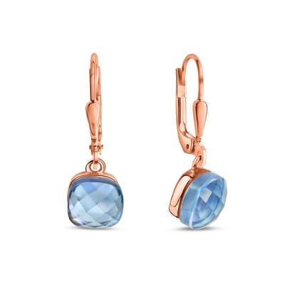 Jamelli dames  925 sterling zilveren 2 Quartz One Size Roze Blauw 32011764