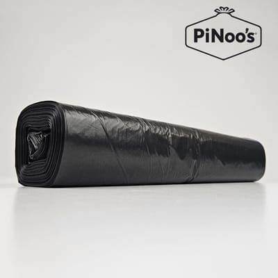 Zwarte Vuilniszakken 60 Liter | 5 rollen à 20 zakken - LDPE-plastic | T50 | 60x90 cm - Vuilniszakken 60 liter non-KOMO, Stevige afvalzakken 60L (06009004150)
