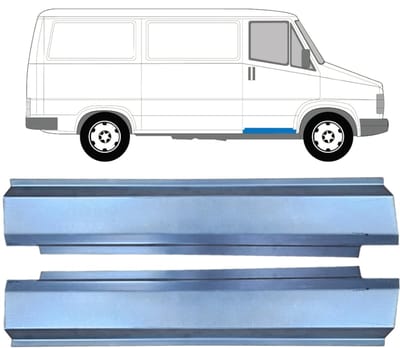 Reparatie dorpel voorste deuren voor Fiat Ducato 1981-1994 / Links + Rechts