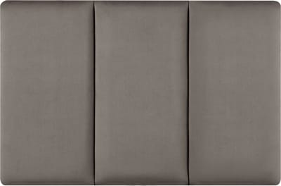 Gestoffeerde wandpanelen Carpino set van 3 fluweel 60x30 cm donkergrijs [neu.haus]