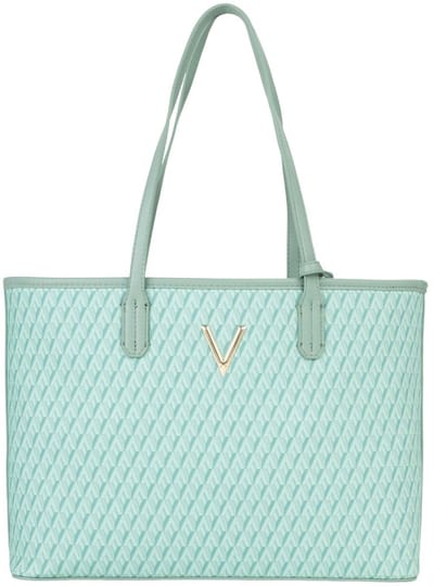 VALENTINO shopper schoudertas Queen Re Shopping Bag Laguna / Multicolor turquoise