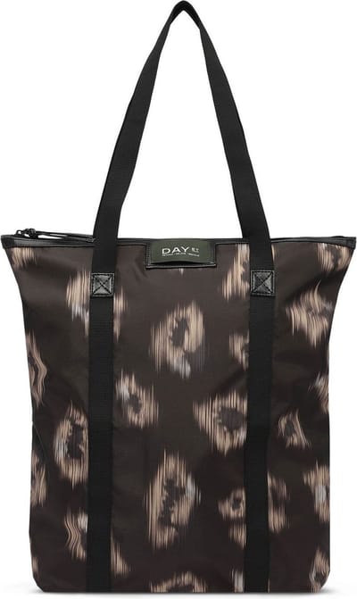 DAY ET Schoudertas Day Gweneth RE-P Ikat Tote Bag Black Zwart Beige
