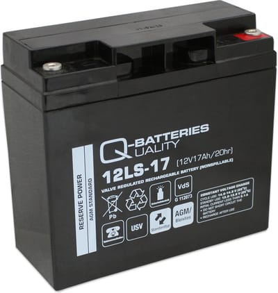 Lakuda Q-batteries 12v-17ah 181x77x167