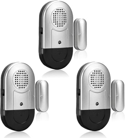 Raamalarm Deuralarm - Inbraakbeveiliging Sensor - Veiligheid Thuis - 120 dB Signaaltoon - 5x3x2 cm