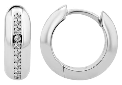 AKZENT Akzent damesoorbel "Amarylla" van 925 Sterlingzilver, gerhodineerd, duurzaam